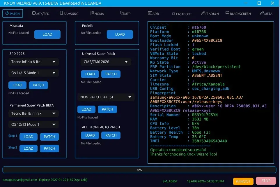 Knox Wizard Tool 6 Months Activation